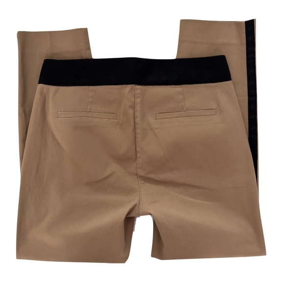 J.Crew Cameron Bow Stretch Chino Pant Ridge Khaki Size 4 Petite NWT - Picture 6 of 13